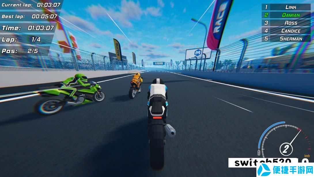 【美版】香椿路:超级摩托车 .Toon Roads : Superbike 英语_2