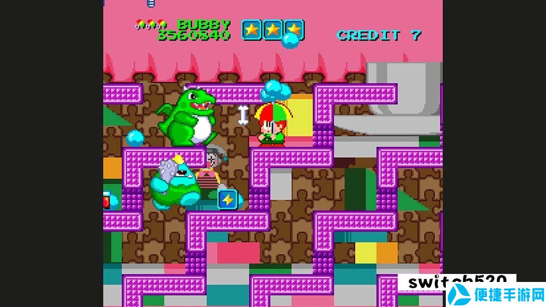 【美版】阳伞星:泡泡的故事3 .Parasol Stars: The Story of Bubble Bobble III 英语_2